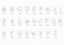 Picture of COMPLETE ALPHABET with chains